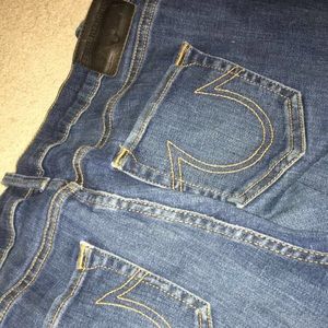 HALLE mid rise true religion jeans